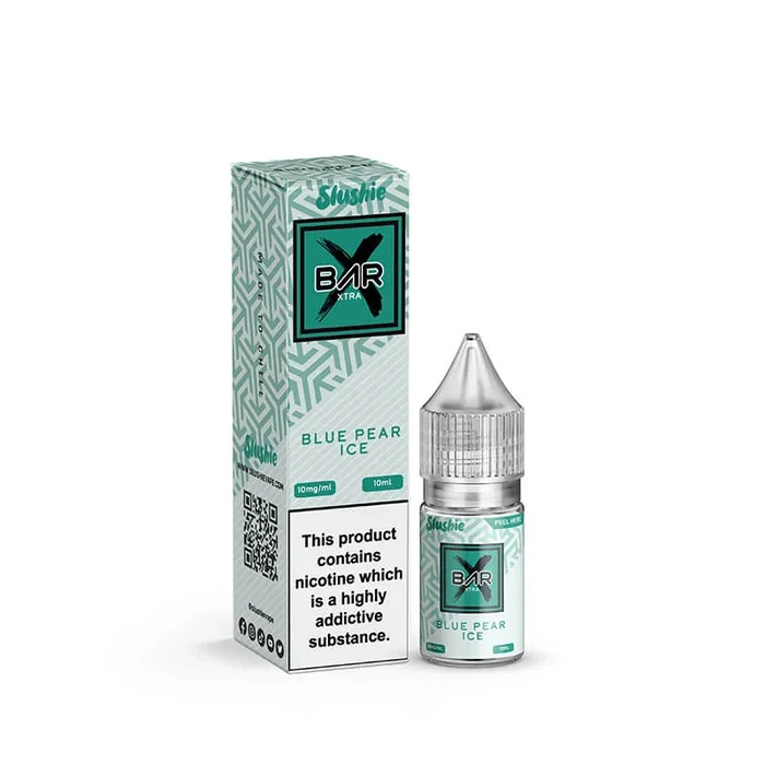 Slushie Bar Xtra Blue Pear Ice 10ml Nic Salt E-Liquid