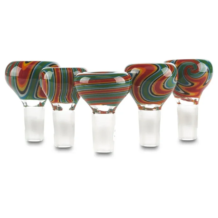 Small Swirl Waterpipe Bowls – Assorted