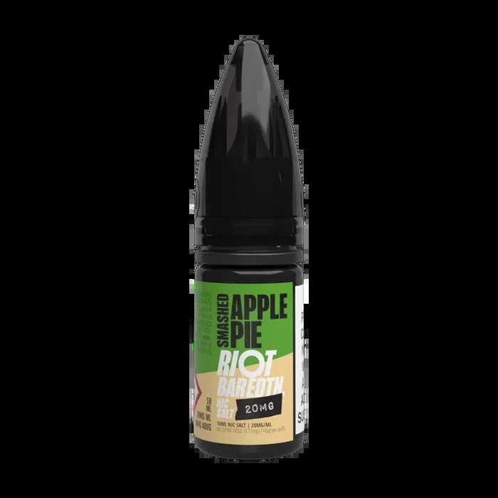 Smashed Apple Pie Riot Bar EDTN Nic Salt 10ml