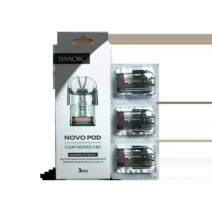 SMOK Novo Replacement Pods 3-Pack