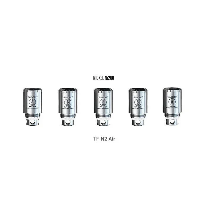 Smok TFV4 TF-N2 Air Ni200 Nickel Coils / Atomizer Heads (5 Pack)