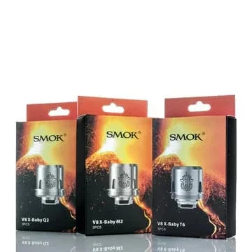 Smok TFV8 X-Baby Replacement Coils – 3PK
