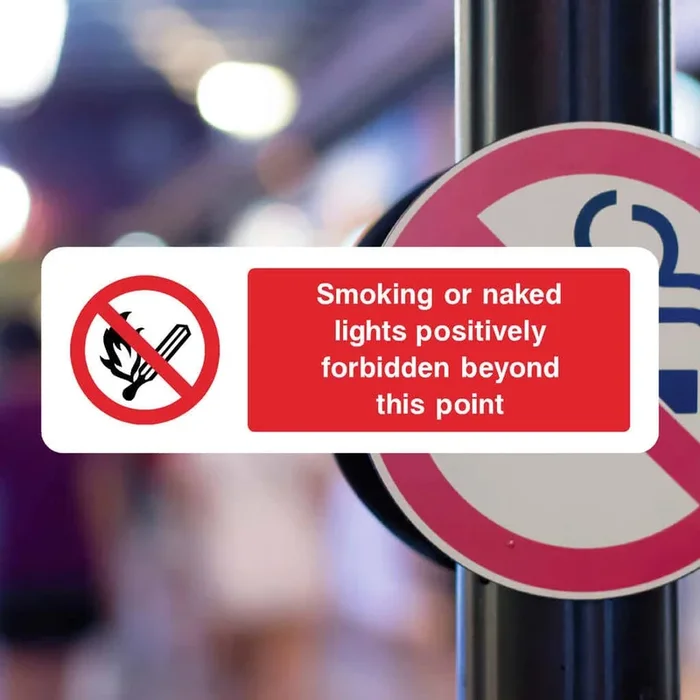 Smoking & Naked-Lights Sign