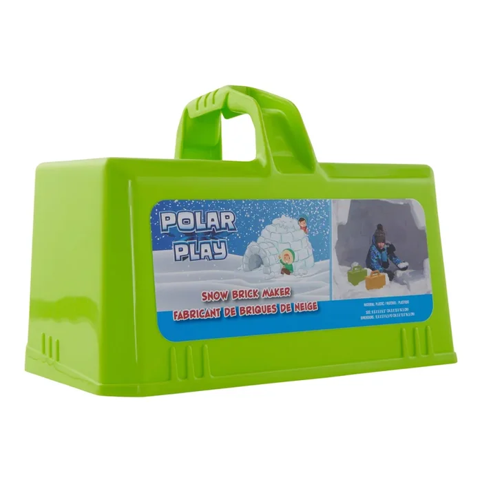 Snow Brick Maker, 9.5-in x 5.3-in x 6.5-in.