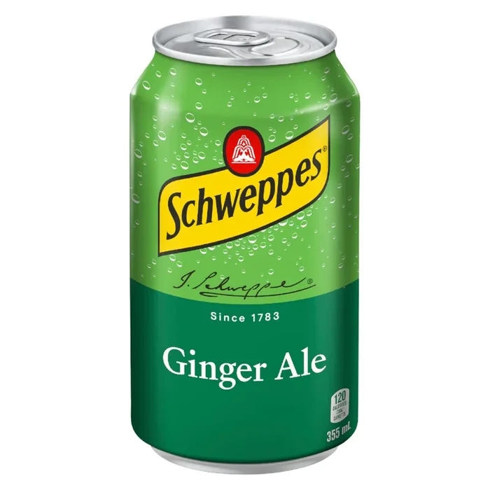 Soda gingembre de Schweppes, 355 ml