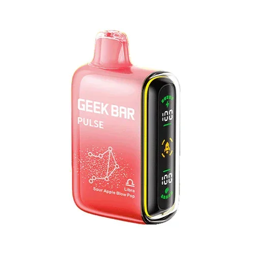 Sour Apple Blow Pop Geek Bar Pulse 15k