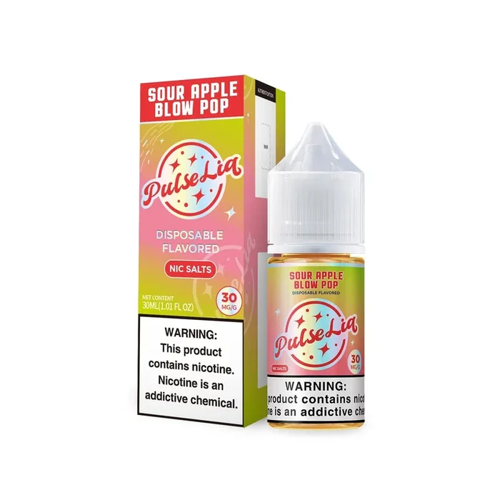 Sour Apple Blow Pop SALT – Pulse Liq by Geek Bar – 30mL
