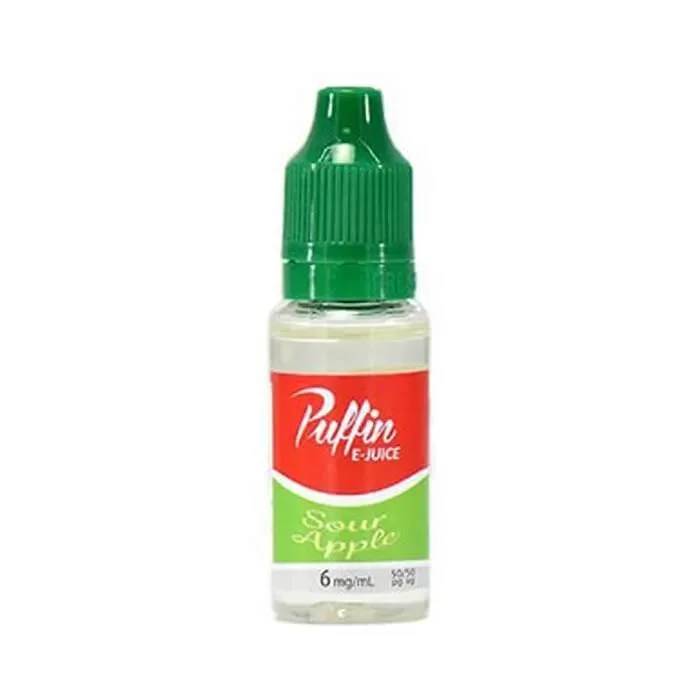 Sour Apple E-Liquid by Puffin E-Juice