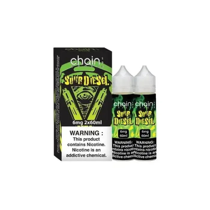 Sour Diesel E-Liquid by Chain Vapez