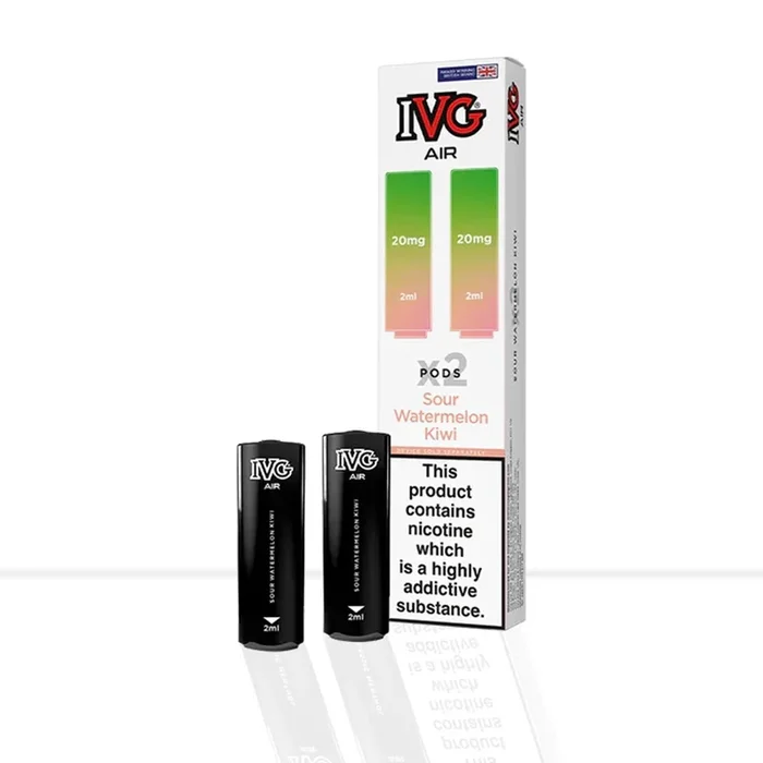 Sour Watermelon Kiwi IVG Air Prefilled Vape Pods