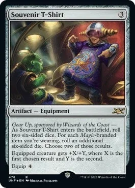 Souvenir T-Shirt (Galaxy Foil) (478) (UNF)