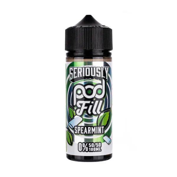 Spearmint 100ml (50/50) Shortfill by Seriously Pod Fill