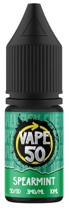 Spearmint E Liquid by Vape 50