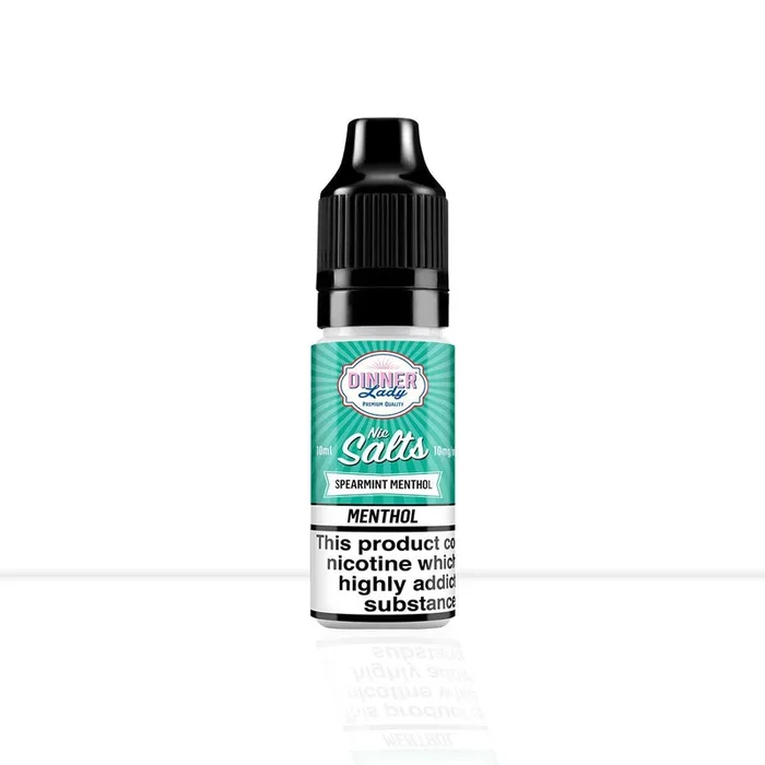 Spearmint Menthol Nic Salt E-Liquid Dinner Lady