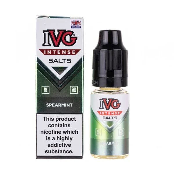 Spearmint Nic Salt E-Liquid by IVG Intense Salts