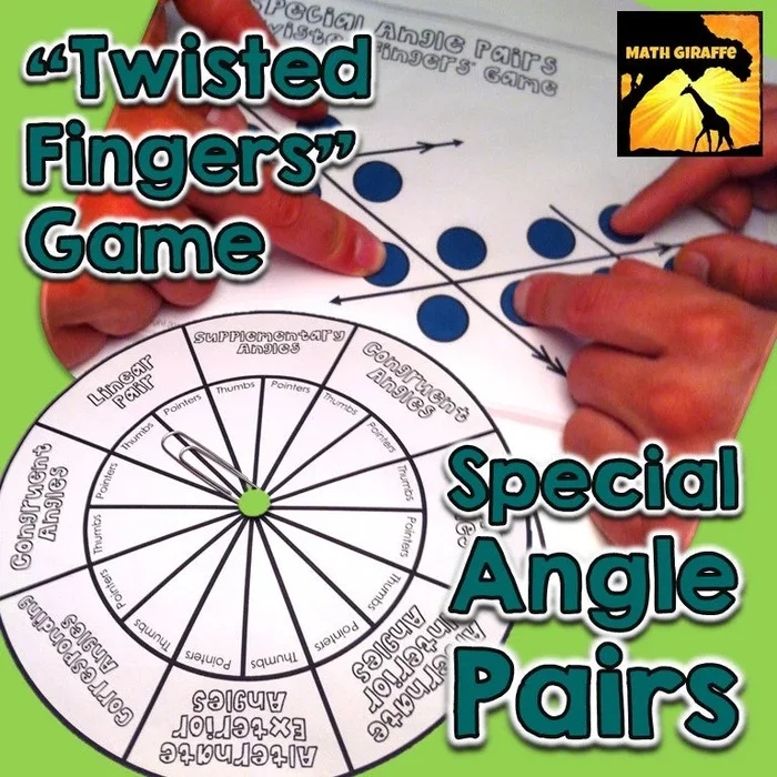 Special Angle Pairs: “Twisted Fingers” Game