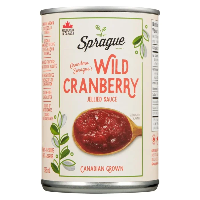 Sprague Cranberry Jelly, 398-g