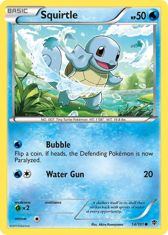 Squirtle (14/101) (PLB)