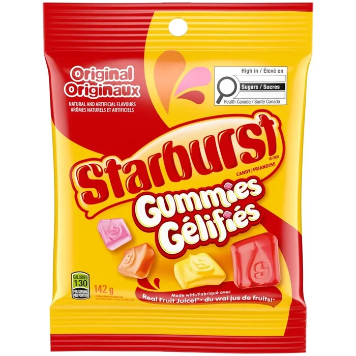 Starburst Gummies Original, 142 g