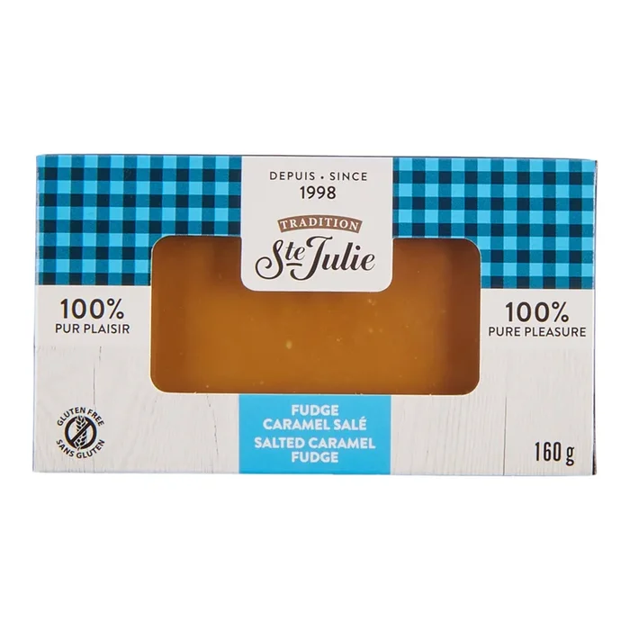 Ste. Julie Salted Caramel Fudge, 160-g