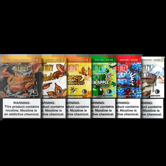 STIIIZY- TOBACCO WRAPS 5 PACK