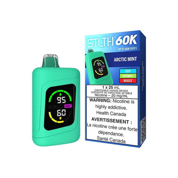 STLTH 60K Disposable – Arctic Mint (ON)