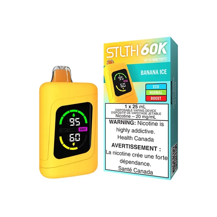 STLTH 60K Disposable – Banana Ice (MB)