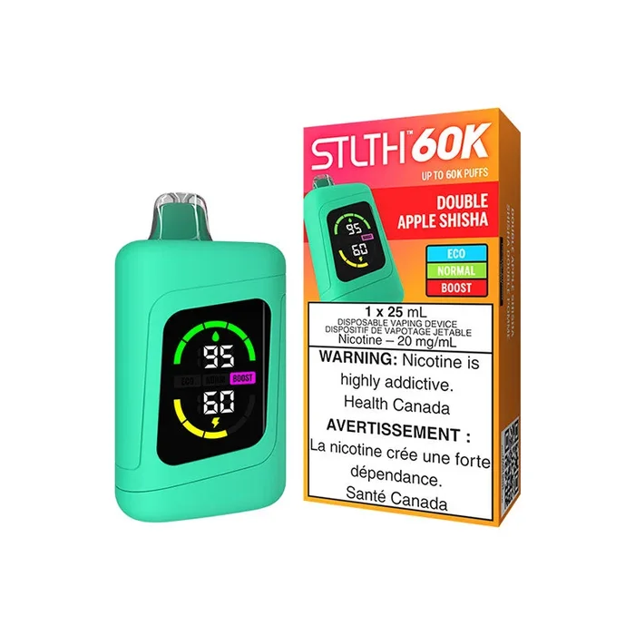 STLTH 60K Disposable – Double Apple Shisha (ON)