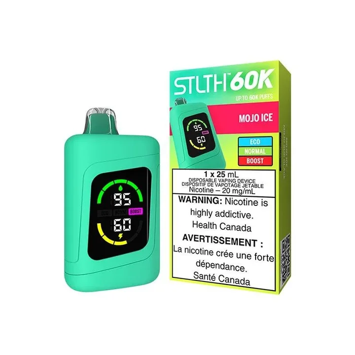 STLTH 60K Disposable – Mojo Ice (MB)