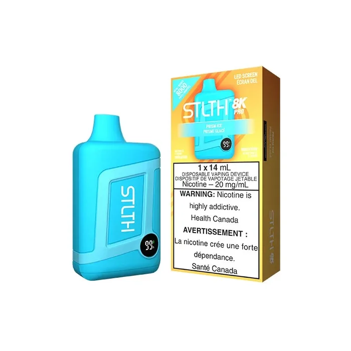STLTH 8K Pro Disposable – Prism Ice (ON)