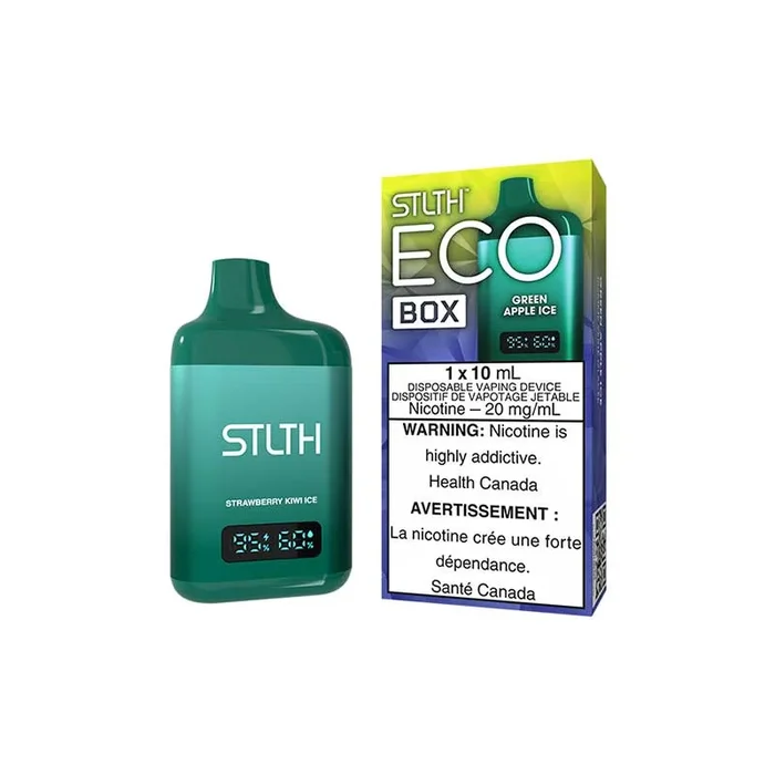 STLTH ECO BOX Disposable – Green Apple Ice (AB)
