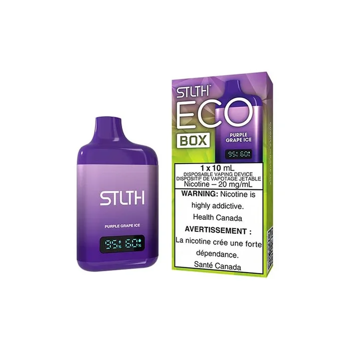 STLTH ECO BOX Disposable – Purple Grape Ice