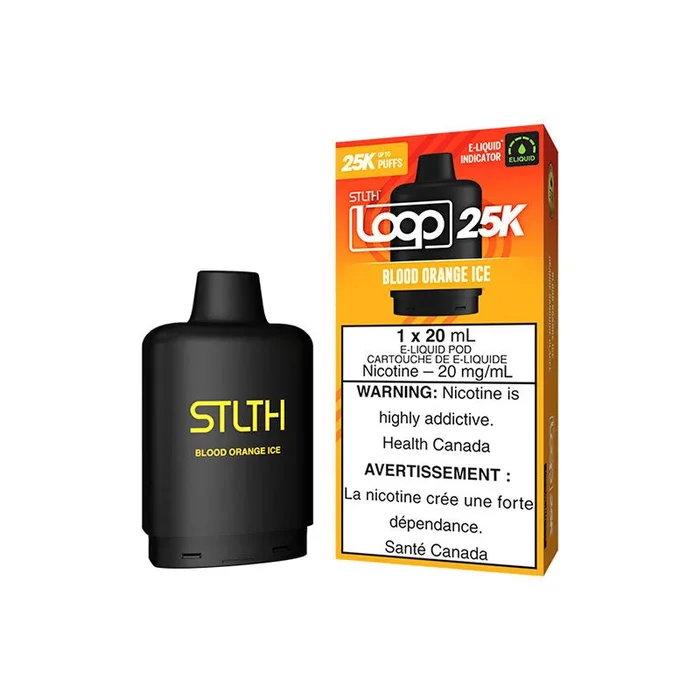 STLTH LOOP 25K Pod Pack – Blood Orange Ice (AB)