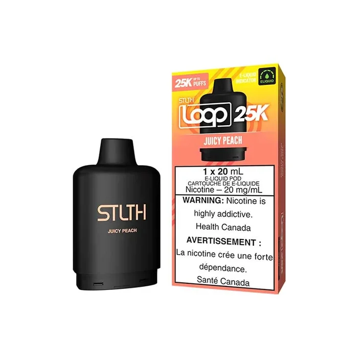 STLTH LOOP 25K Pod Pack – Juicy Peach (AB)
