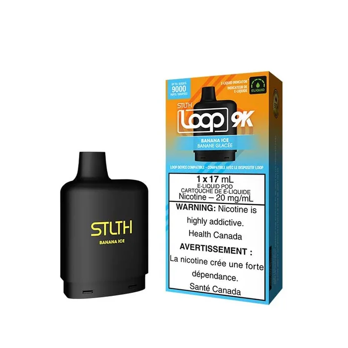 STLTH LOOP 9K Pod Pack – Banana Ice
