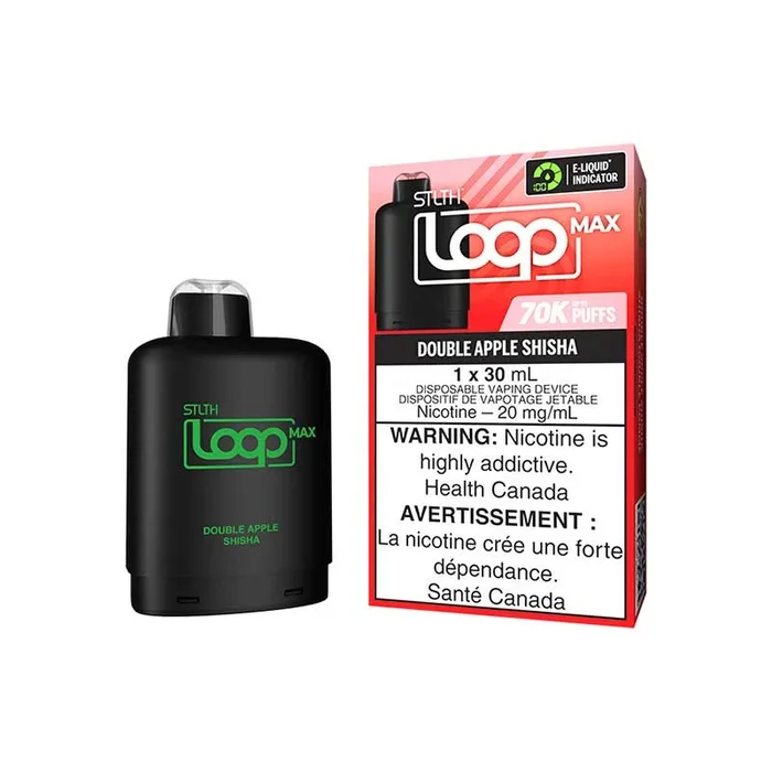 STLTH LOOP MAX Pod Pack – Double Apple Shisha (MB)