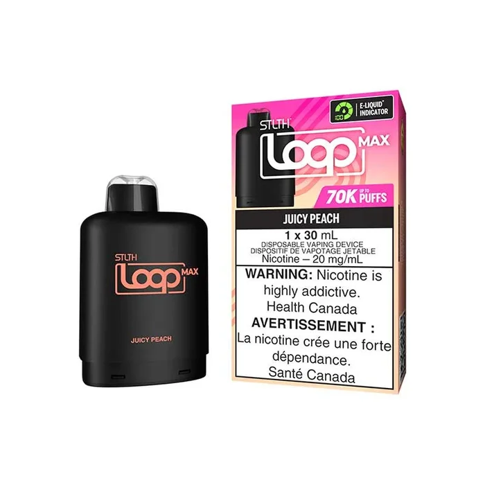 STLTH LOOP MAX Pod Pack – Juicy Peach