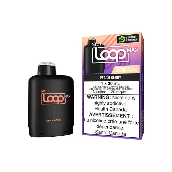 STLTH LOOP MAX Pod Pack – Peach Berry (MB)