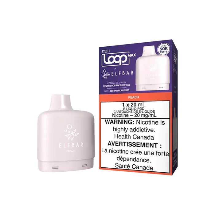 STLTH LOOP MAX x ELFBAR Pod Pack – Peach
