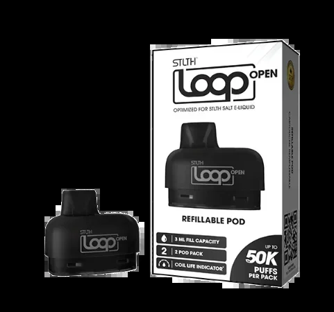 STLTH LOOP Open Refillable Pod – STLTH