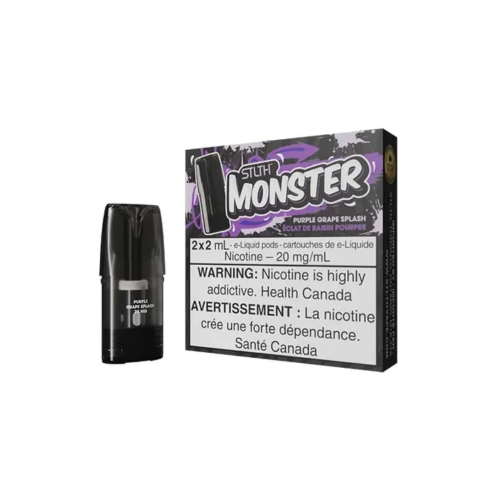 STLTH Monster Pod Pack – Purple Grape Splash