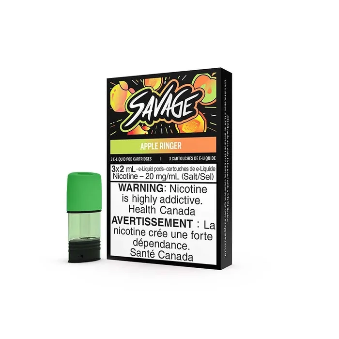 STLTH Pod Pack – SAVAGE – Apple Ringer (3 Pack)