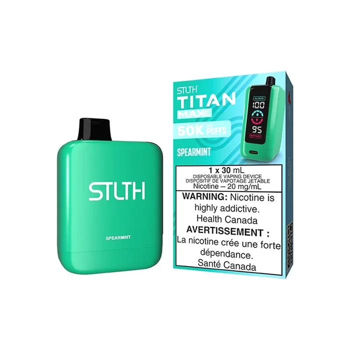 STLTH Titan Max Disposable – Spearmint