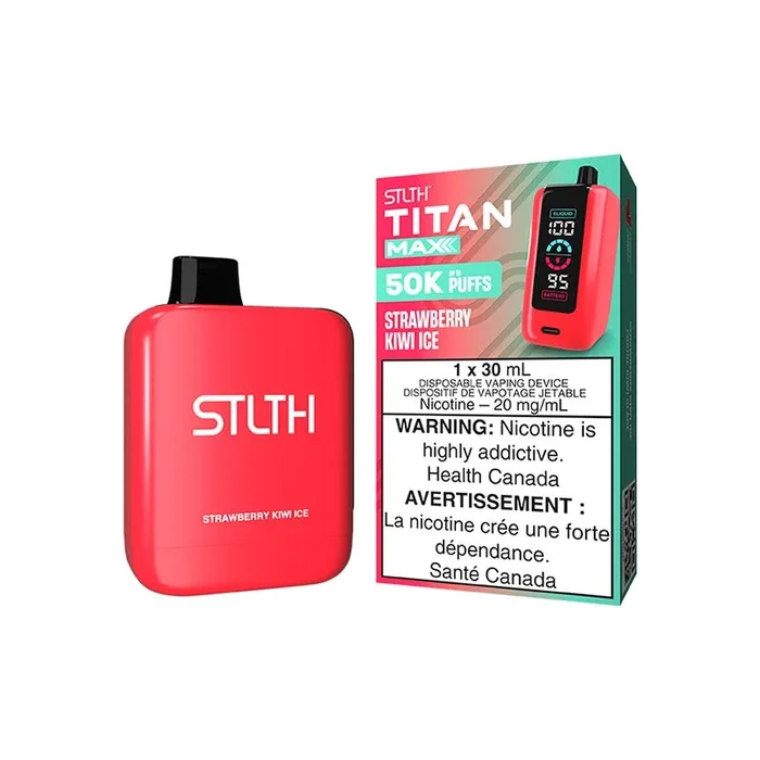 STLTH Titan Max Disposable – Strawberry Kiwi Ice (AB)