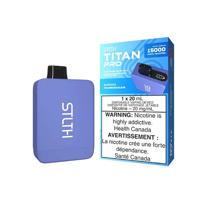 STLTH Titan PRO Disposable – Blue Razz (ON)
