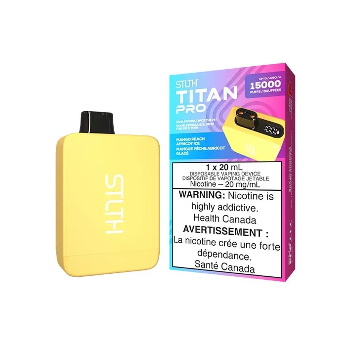 STLTH Titan PRO Disposable – Mango Peach Apricot Ice