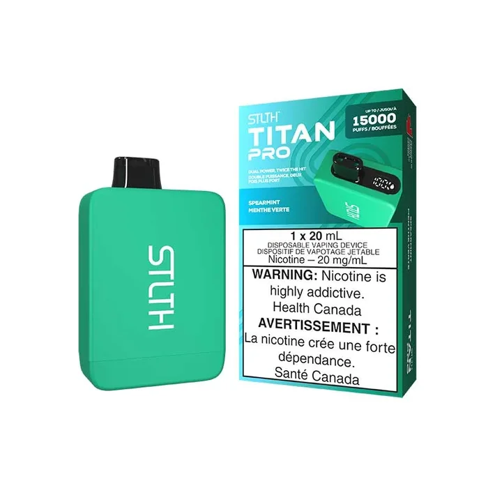 STLTH Titan PRO Disposable – Spearmint (ON)