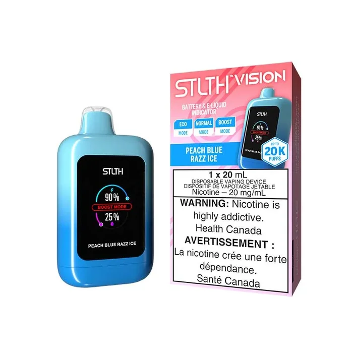 STLTH Vision 20K Disposable – Peach Blue Razz Ice (ON)
