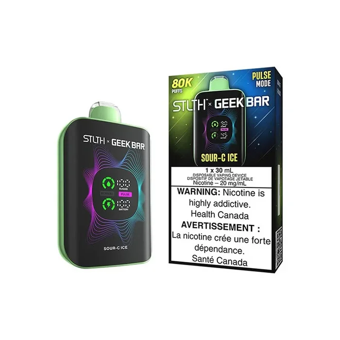 STLTH x Geek Bar 80K Disposable – Sour-C Ice (AB)