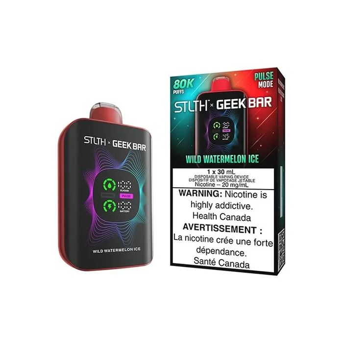 STLTH x Geek Bar 80K Disposable – Wild Watermelon Ice (MB)